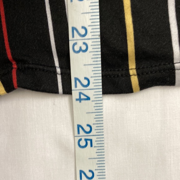Simply Vera Wang Black Striped Pajama Top Small - Picture 8 of 8